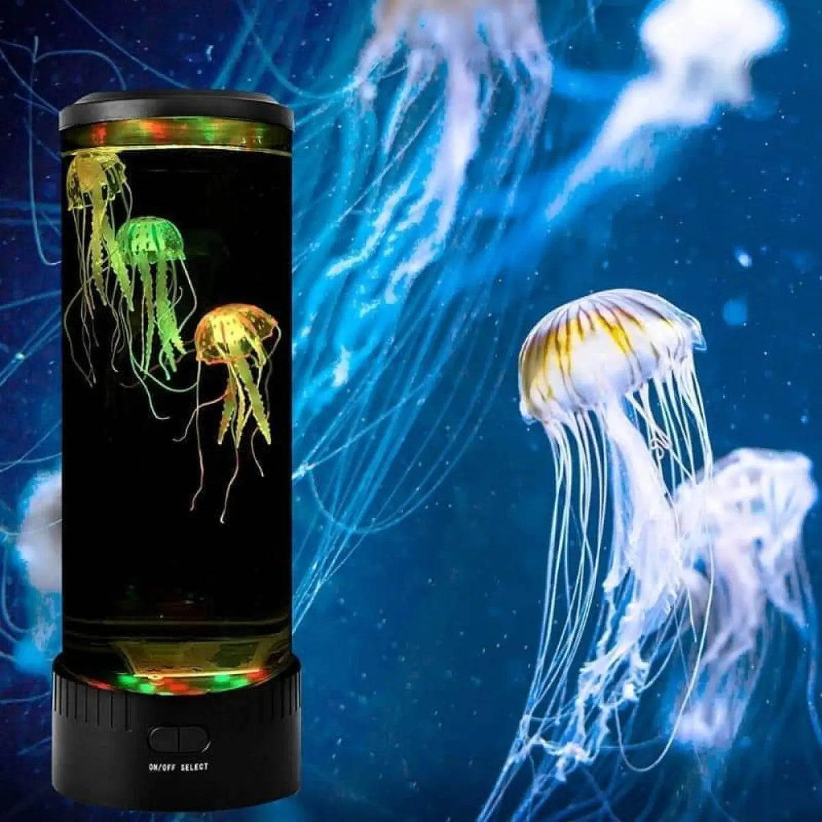 Lampe Méduse Corps Transparent Méduses Flottantes